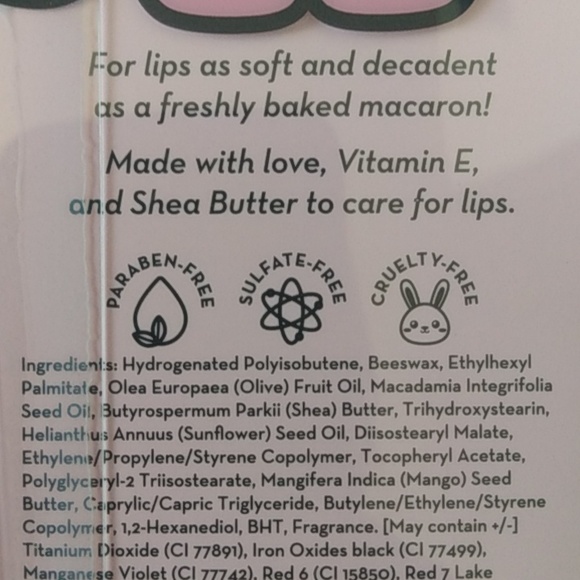 Sanrio Hello Kitty The Creme Shop Sweet Sprinkles Macaron Lip Balm - Picture 5 of 8